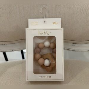 Baby Teether Nicole Miller New York with Heart NWT